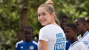 Gina Lückenkemper unterstützt Plan International Gina Lückenkemper unterstützt Plan International