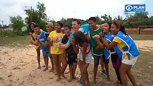 Das ist Plans Sportinitiative "Kinder brauchen Fans!" Das ist Plans Sportinitiative "Kinder brauchen Fans!"