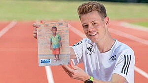 Philipp Pflieger unterstützt Plan International Philipp Pflieger unterstützt Plan International