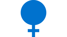 Icon für weibliches Geschlecht.