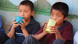 In Guatemala sind 43 Prozent der Kinder unter fünf Jahren mangelernährt © Plan