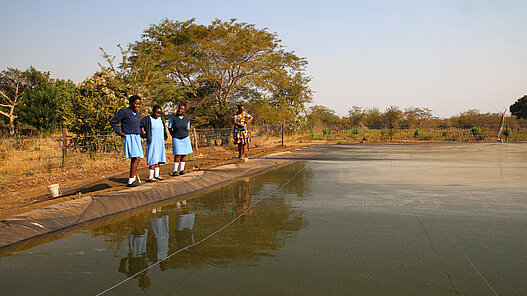 Fischzucht in Sambia