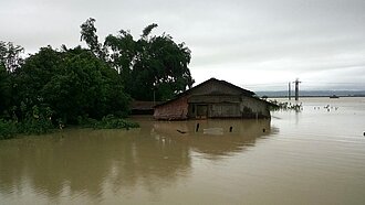 Ganze Landstriche sind überflutet © Plan