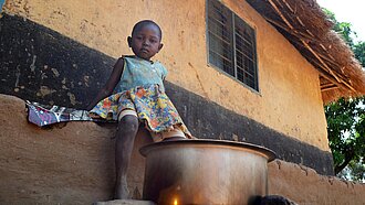 Laut Schätzungen von UNICEF sind rund eine Million Kinder im Südsudan von akuter Mangelernährung betroffen. © Plan