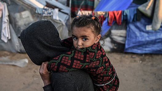 Plan leistet Nothilfe für die Kinder und ihre Familien im Gaza-Konflikt. ©Tdh / Abed Zagout